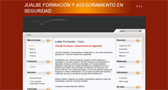 Desktop Screenshot of jualbe-formacion.com